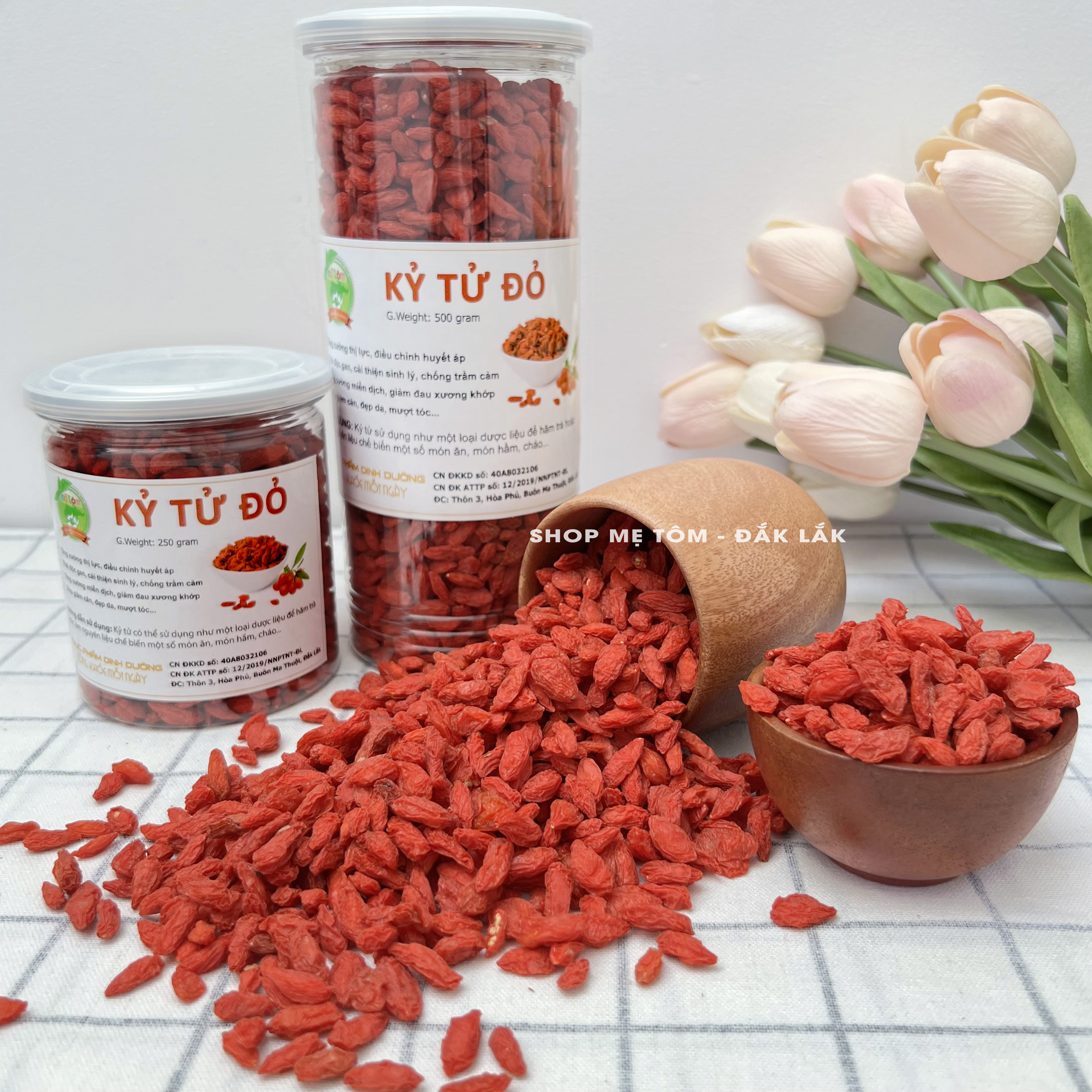 Kỷ tử đỏ shop mẹ tôm