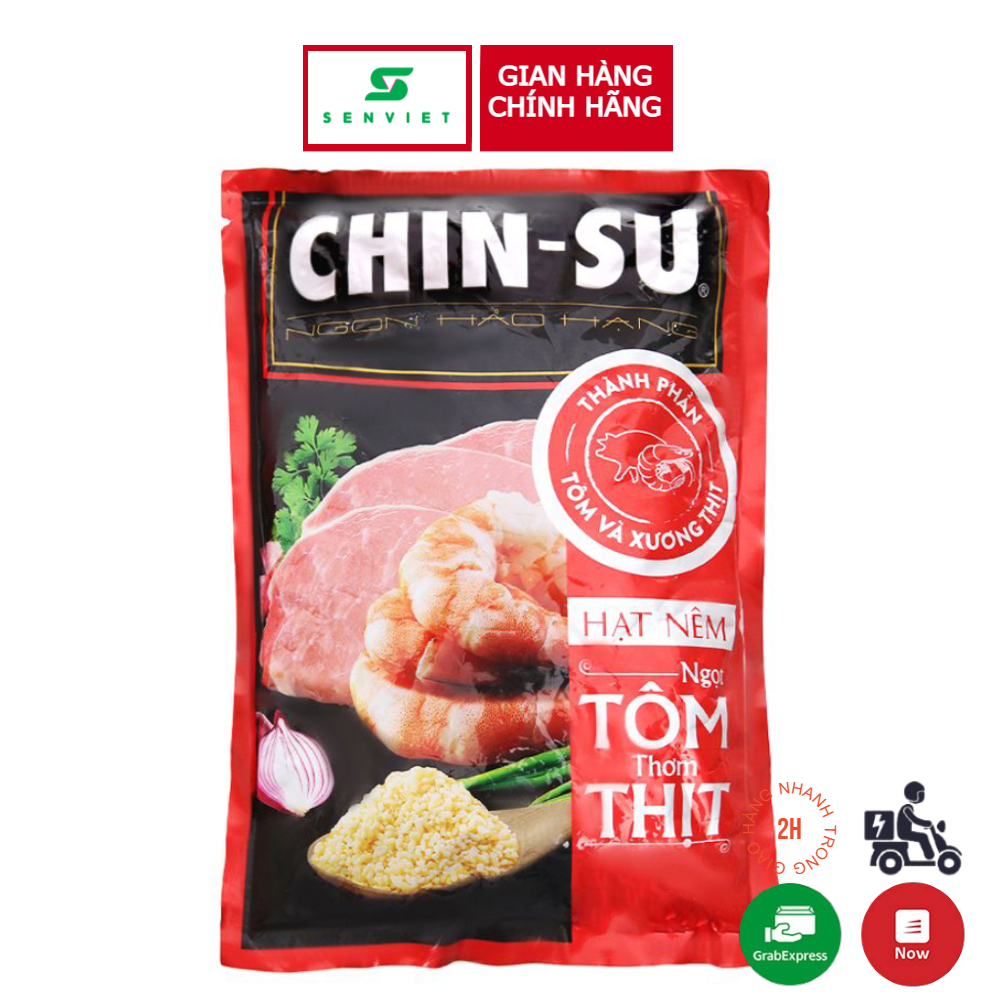 Hạt nêm chinsu ngọt tôm thơm thịt gói 1.8kg