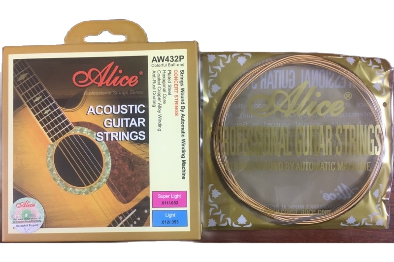 Dây đàn Acoustic Guitar alice Aw432P