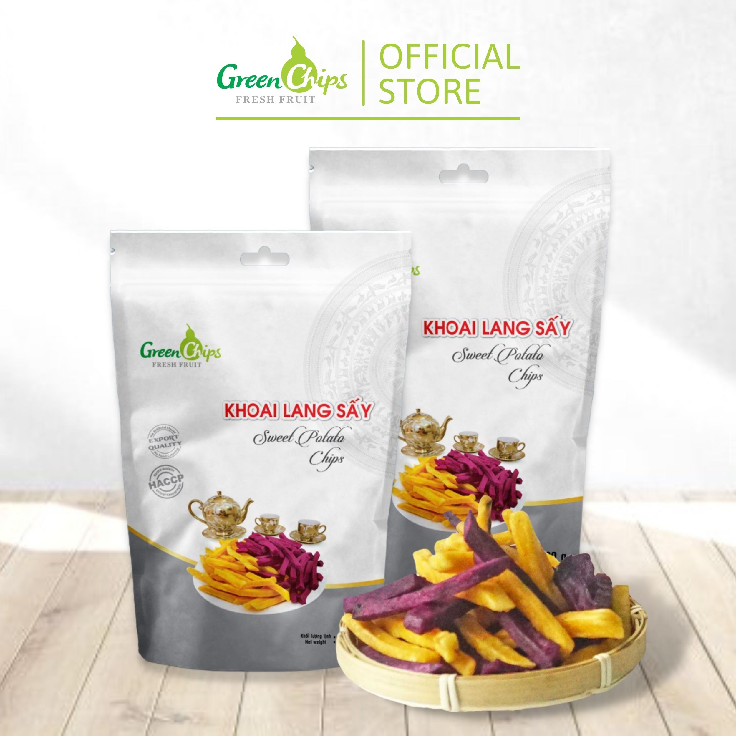 Combo 2 gói Khoai lang sấy 250gram