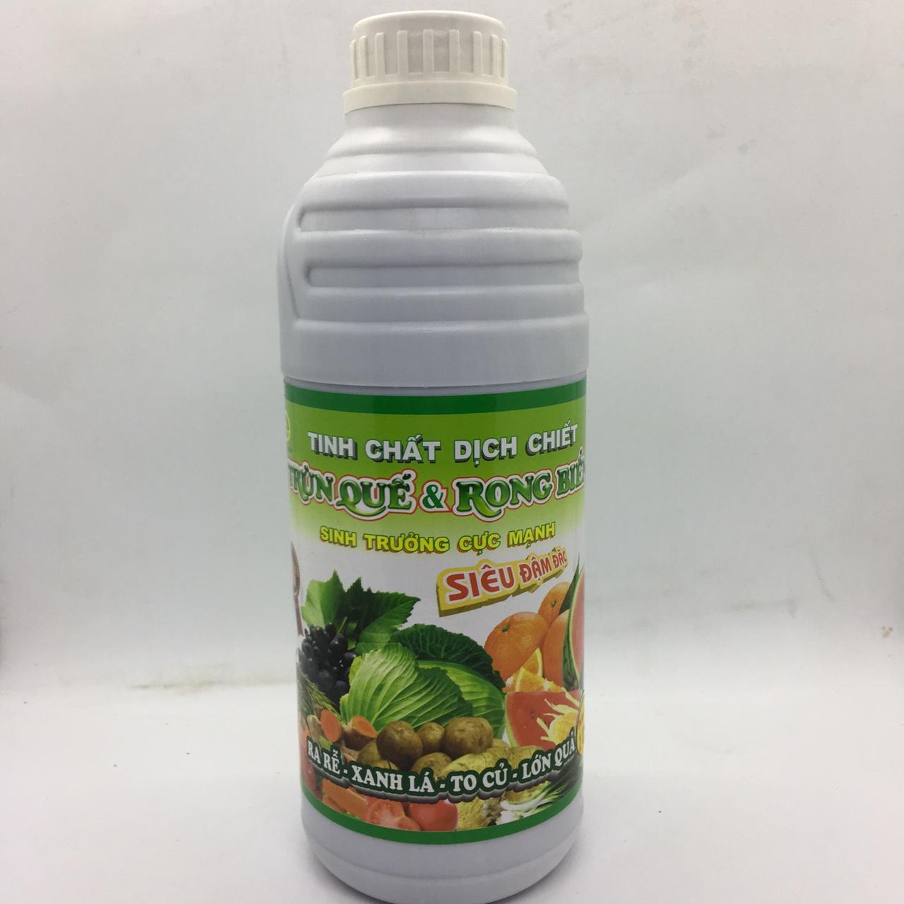 Tinh chất dịch chiết trùn quế rong biển đậm đặc Hoàng Nga 1lit