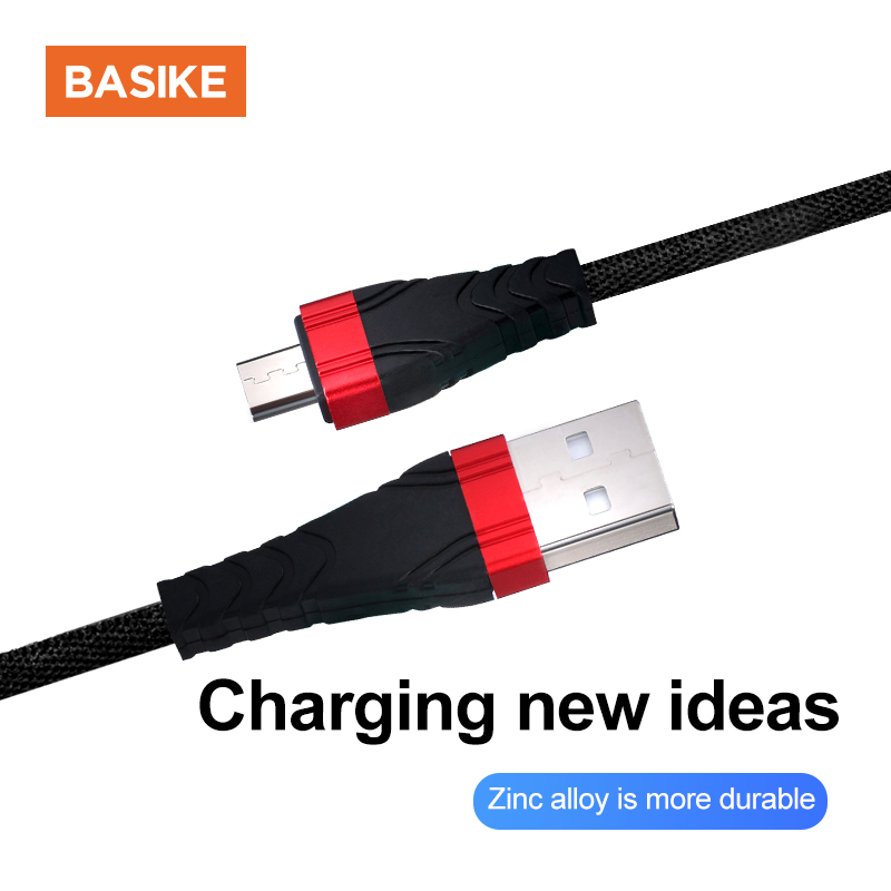 Cáp trò chơi 2.1A Cáp sạc Micro-USB / Type C/Cáp sạc Iphone cho Iphone Samsung Vivo Oppo -BASIKE(CH052)