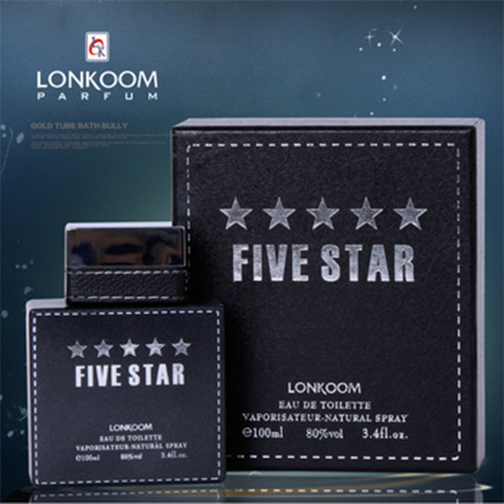 [Hàng Hot 5 Sao] Nước Hoa Nam FIVE STAR LONKOOM - Sang Trọng - Đẳng Cấp (Chai 100ml)
