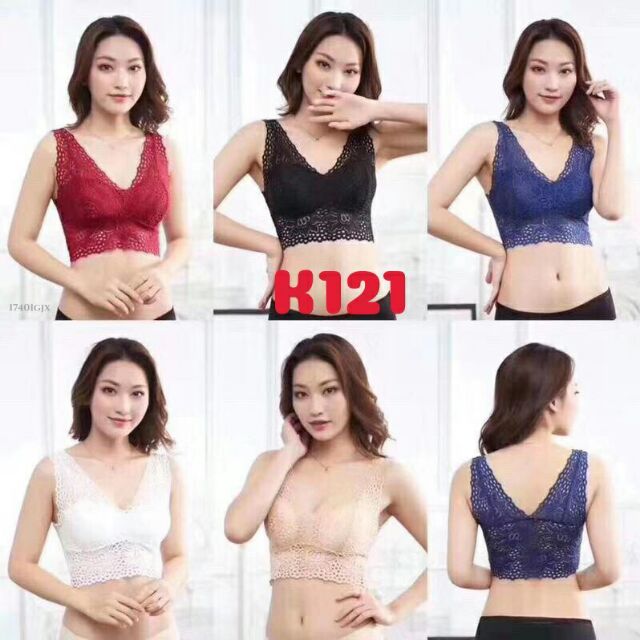 Áo bra ren dáng lửng k121