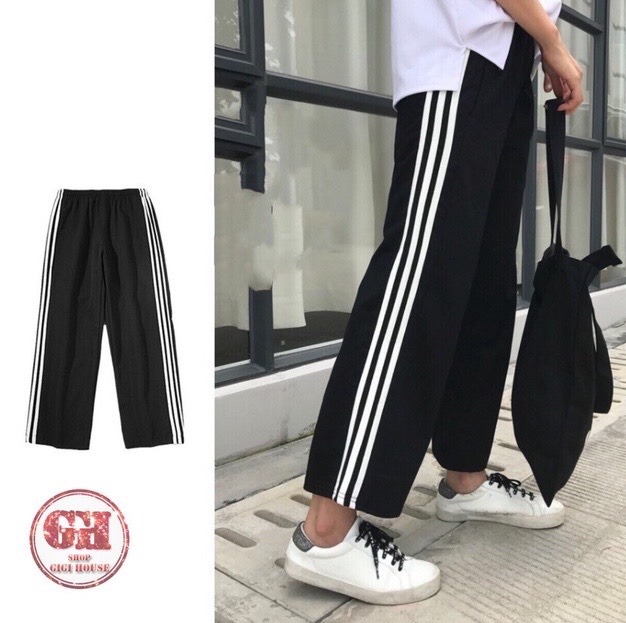 Phương Luxury -  [RẺ VÔ ĐỊCH] Quần Ống Rộng 3 Sọc (Quần 3 Sọc Ống Suông) ST3