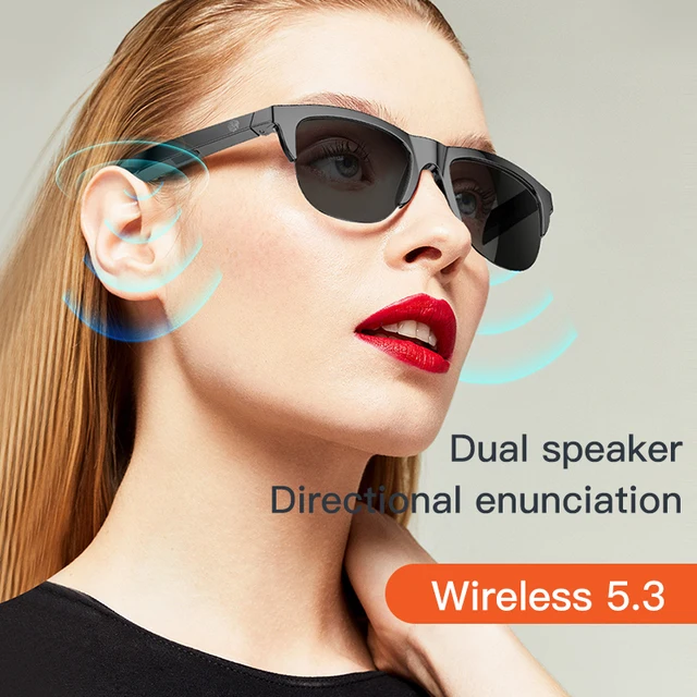 Mắt kính bluetooth thông minh vừa nghe nhạc và gọi điện k02 kính mắt thông minh giá tốt t03/2023 kính mát thông minh k02 bluetooth 5.3 hd chống tia uv kính thông minh chính hãng, giá tốt tháng 3/2023