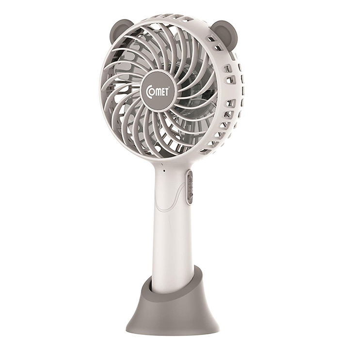 Quạt sạc cầm tay cao cấp Comet CRF0804 - Hàng chính hãng
