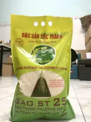 [HCM]Túi 10kg Gạo ST25 Đặc Sản Sóc Trăng - Đạt giải Gạo ngon nhất thế giới VyVy Store