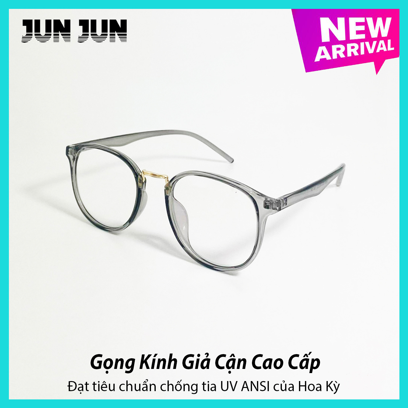 [KÍNH CẬN 0 ĐỘ THỜI TRANG] Gọng kính cận vuông Hàn Quốc- Kính gọng dẻo dành cho cả nam và nữ GD209