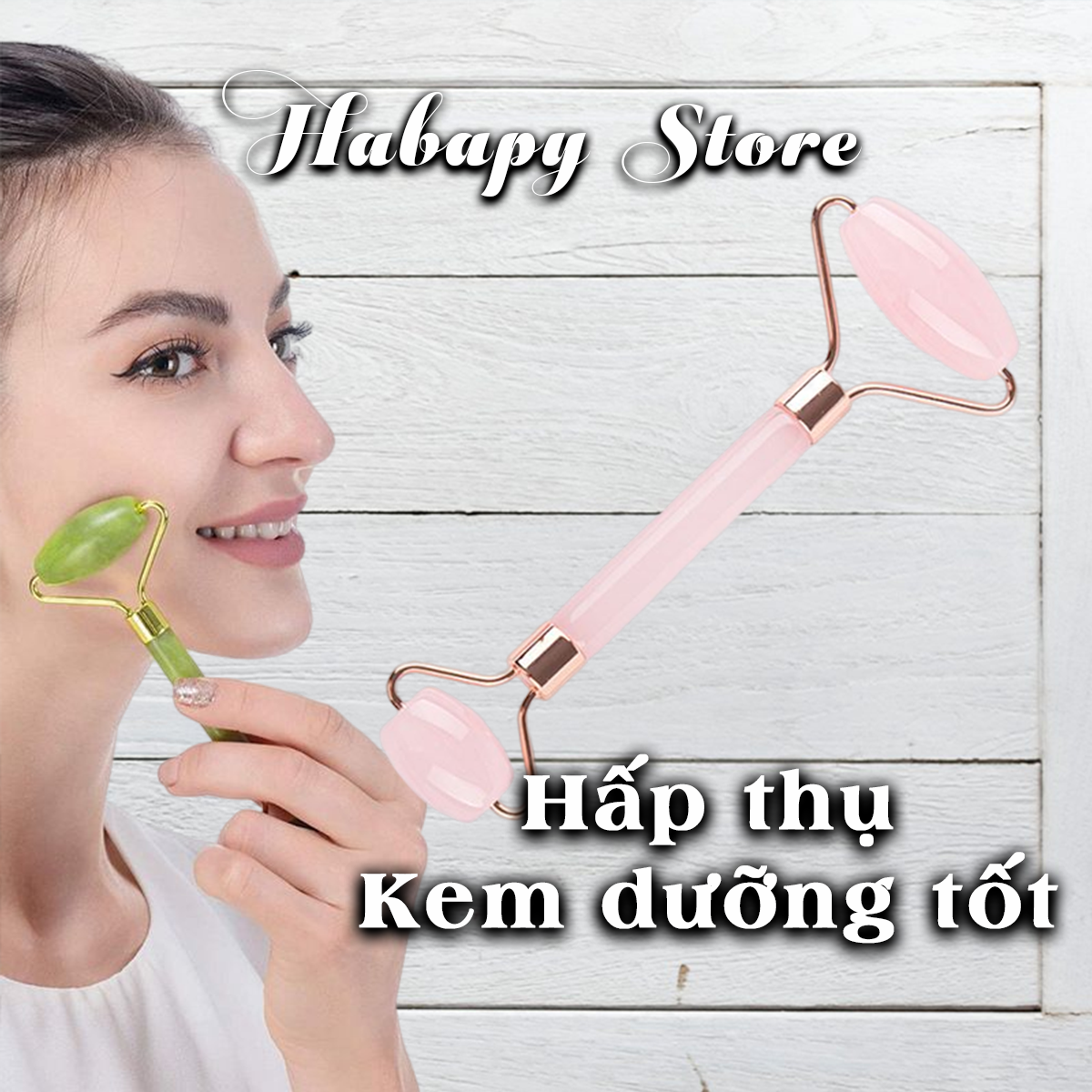 Thanh lăn massage da mặt, thanh gạt massage