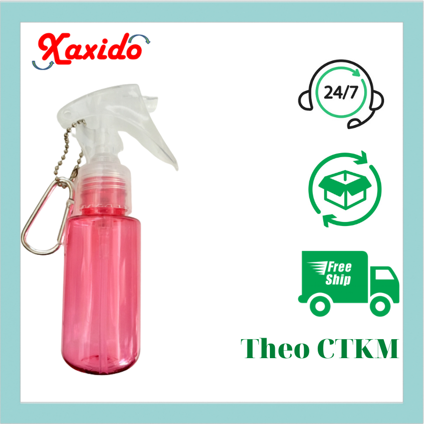 Chai xịt cồn móc khóa du lịch 60ml, treo balo ĐI HỌC, DU LỊCH, MỐC KHÓA XE..., hằng sẳn giao nhanh từ 1-3 ngày