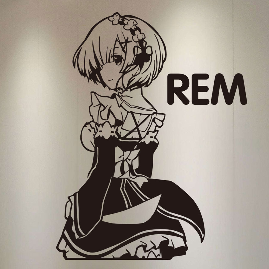 Re Life in a Different World From Zero Anime Wall Stickers