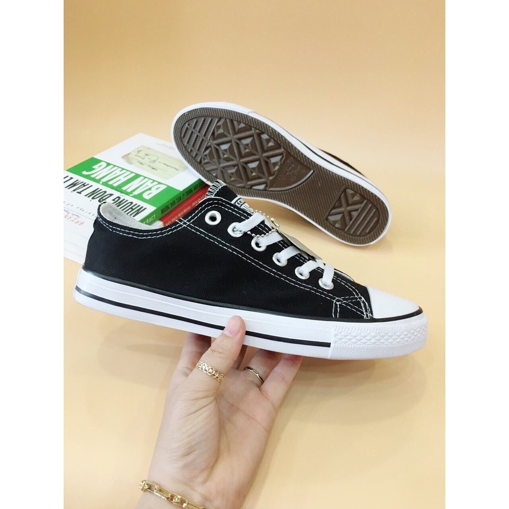 Giày Converse Classic All Star Đen Cổ Thấp Nam Nữ