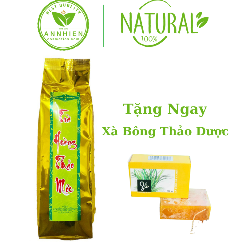 Hoàng Thảo Mộc Hỗ Trợ Dạ Dày - Thanh Lọc Cơ Thể - Giúp Ngủ Ngon - Trà Hoàng Thảo Mộc 500G