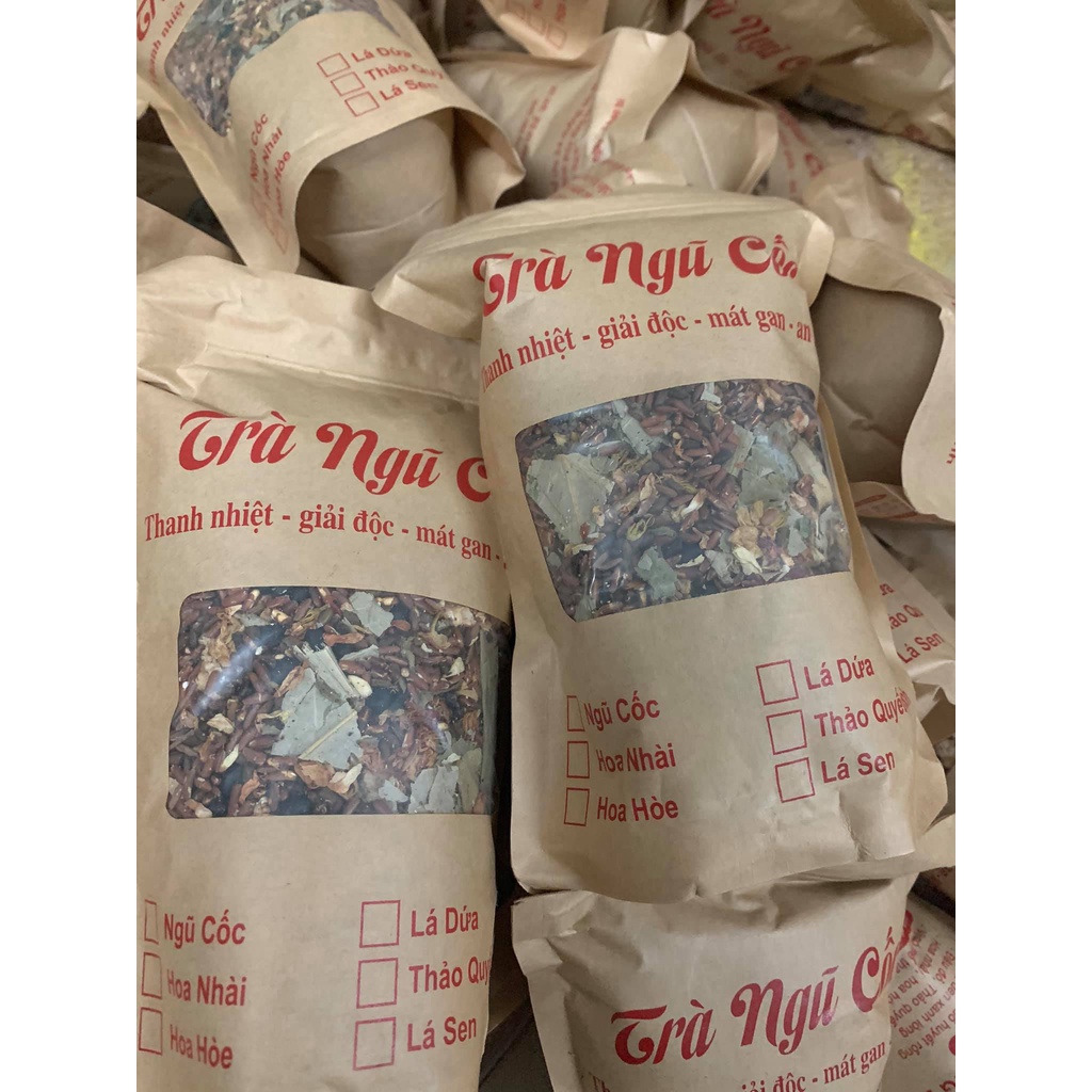 Trà ngũ cốc Trà ngũ cốc Hương hoa nhài túi 500g