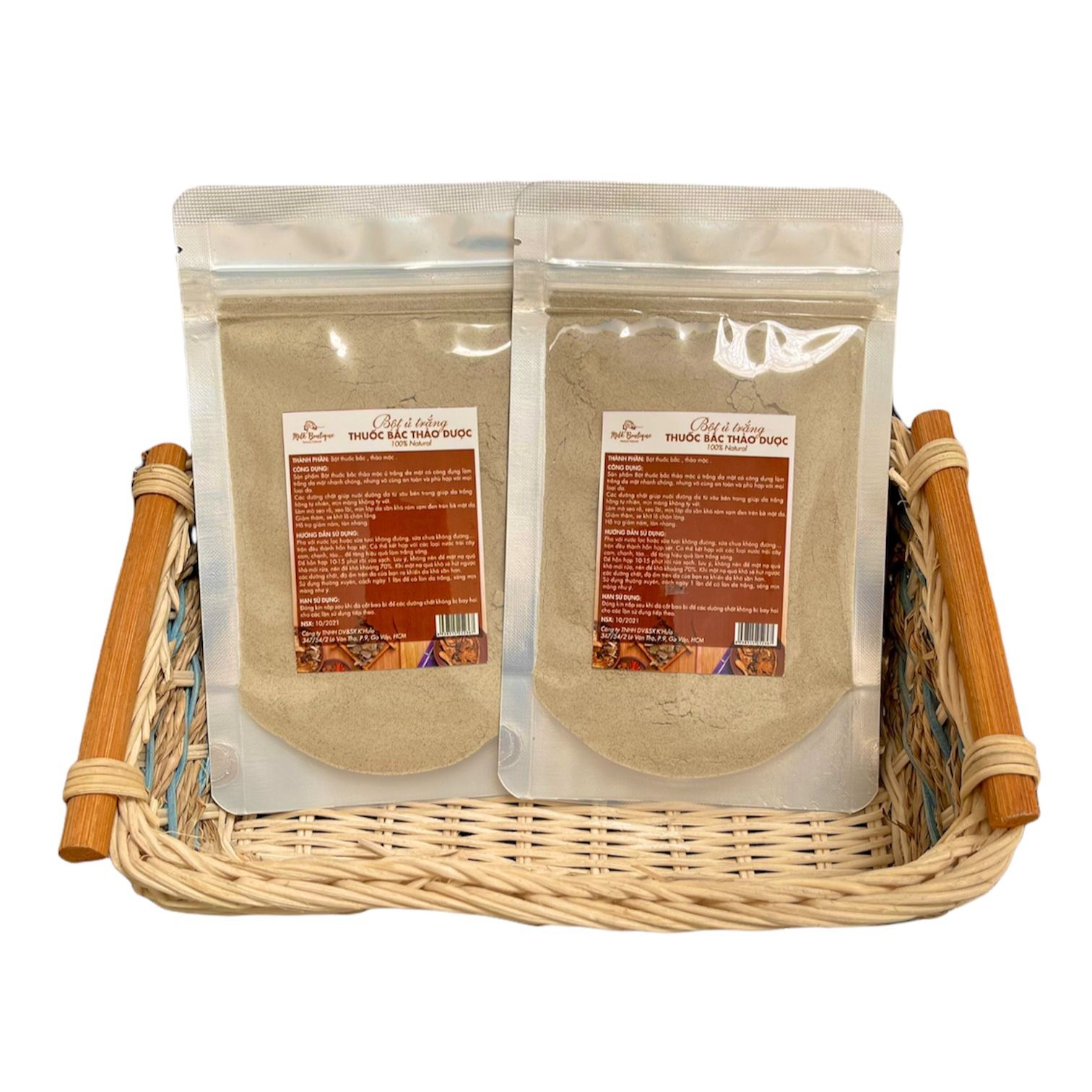 Bột ủ trắng thuoc bac thảo dược dưỡng trắng da toàn thân, bột tắm trắng body an toàn tại nhà