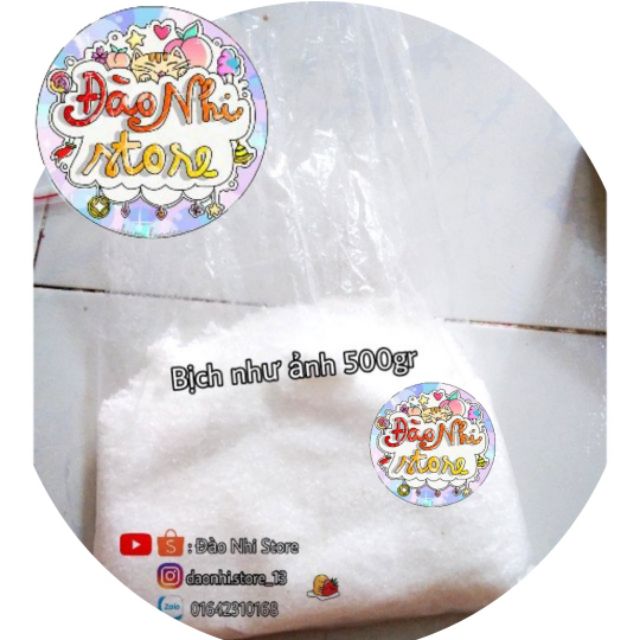 1kg Borax Mỹ hạt to/Borax/tuyết nhân tạo