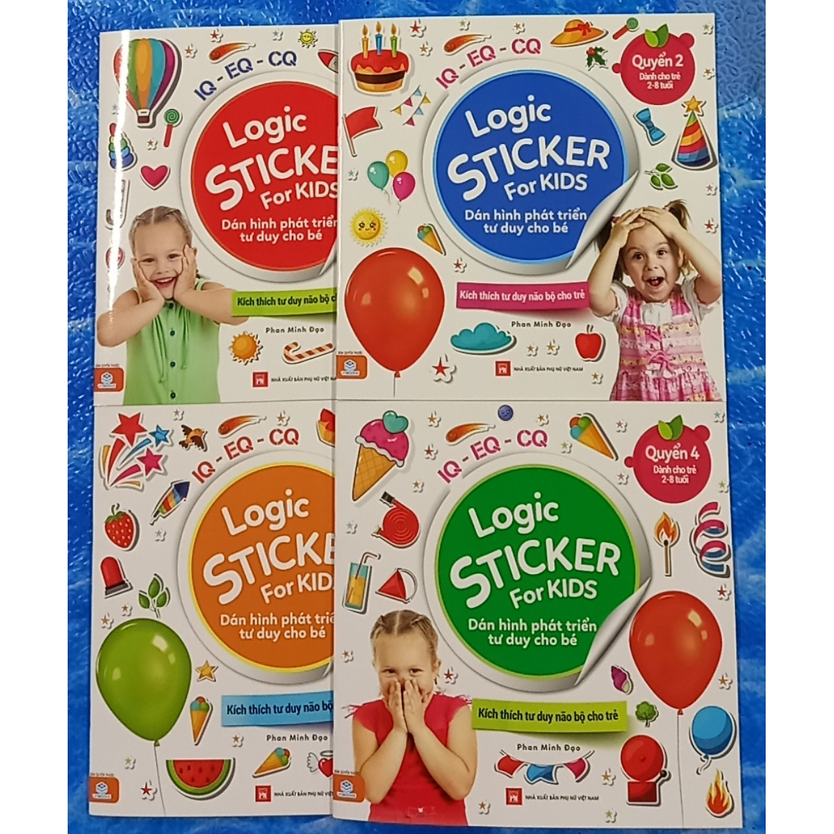 Logic Sticker for kids - dán hình phát triển tư duy cho bé