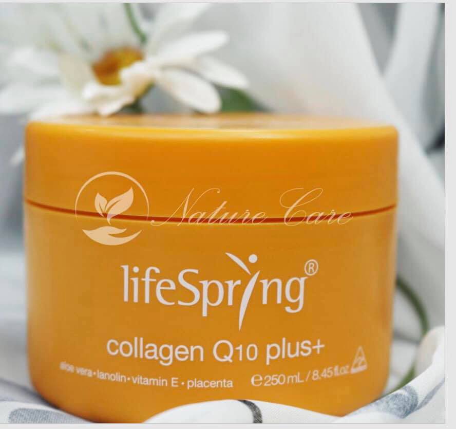 Kem Lifespring collagen Q10 Plus 250ml