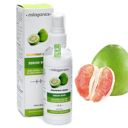 [HCM]Serum bưởi Milaganics - nuôi dưỡng & kích thích mọc tóc 100ml cam kết sản phẩm đúng mô tả chất lượng đảm bảo