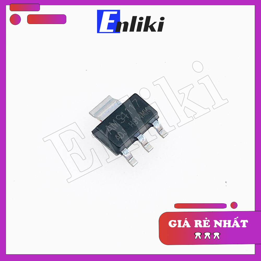 Ic ổn áp ams1117-adj sot223