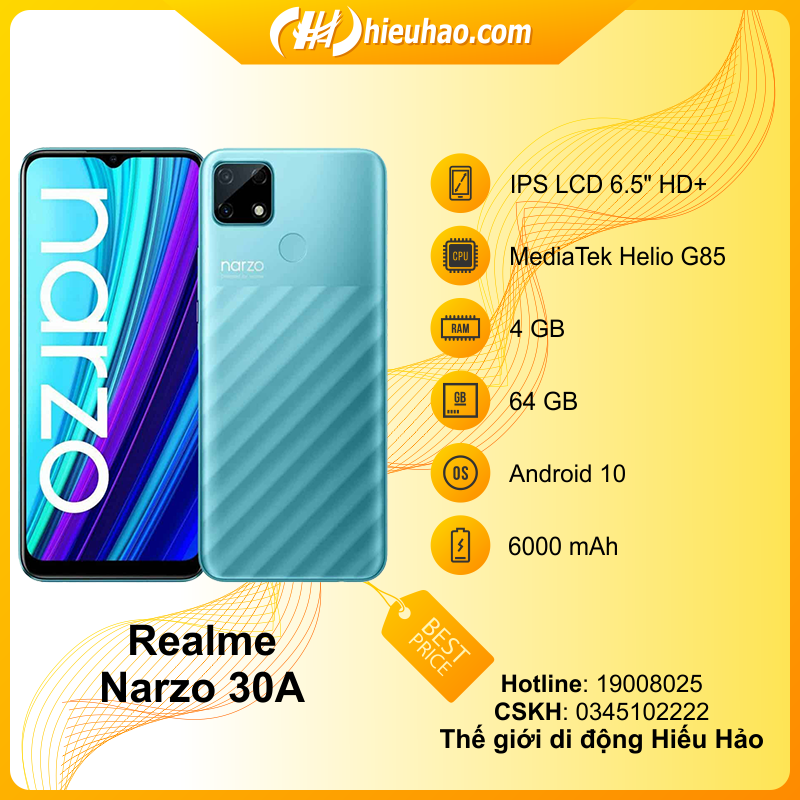 Điện thoại Realme Narzo 30A