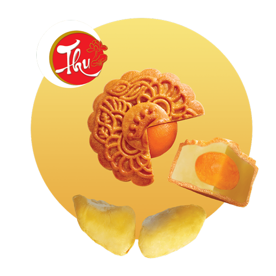 BÁNH TRUNG THU KINH ĐÔ - BÁNH NƯỚNG SẦU RIÊNG 1 TRỨNG (150gr)