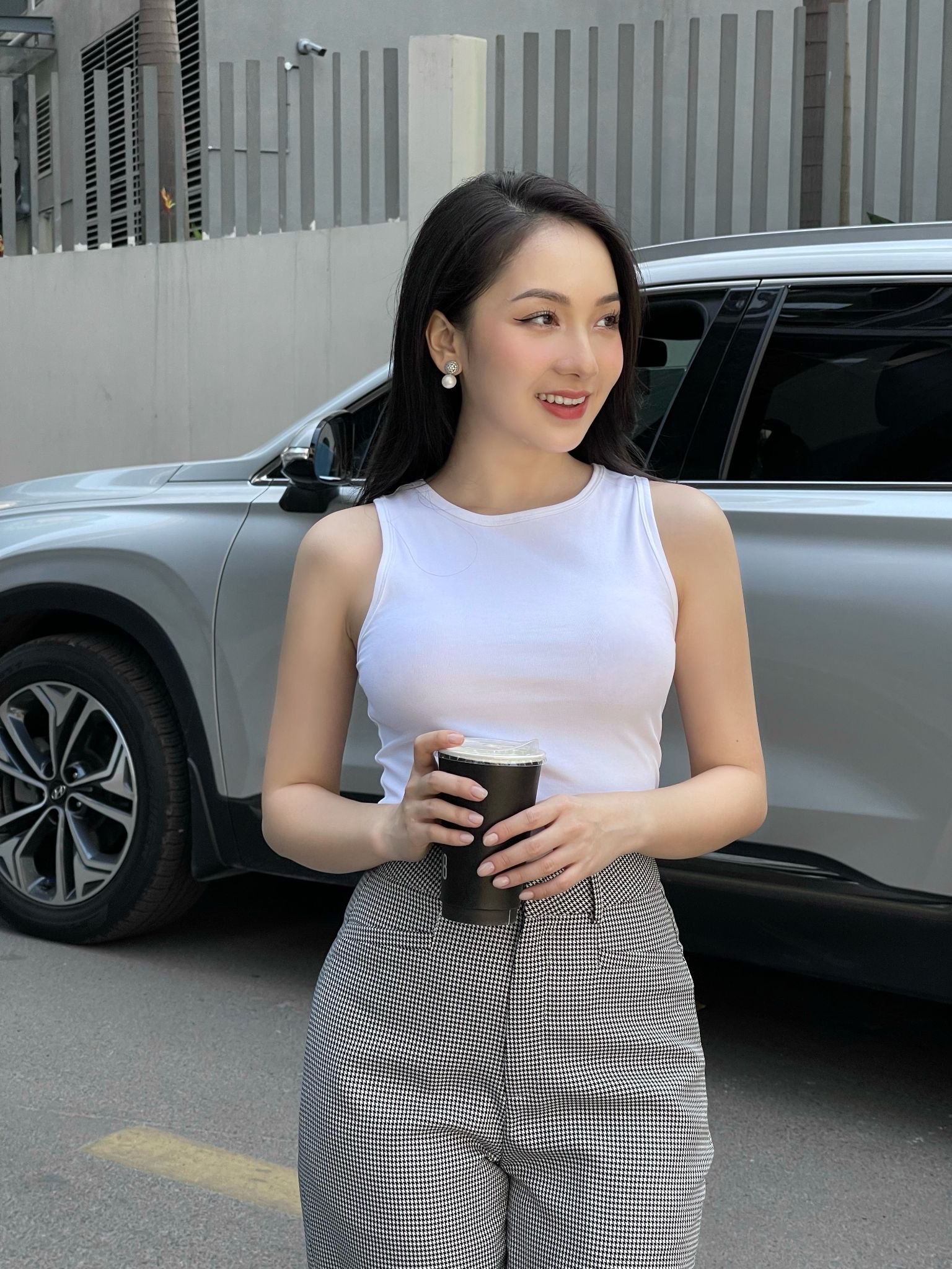Ligam - quần tây ziczac pants