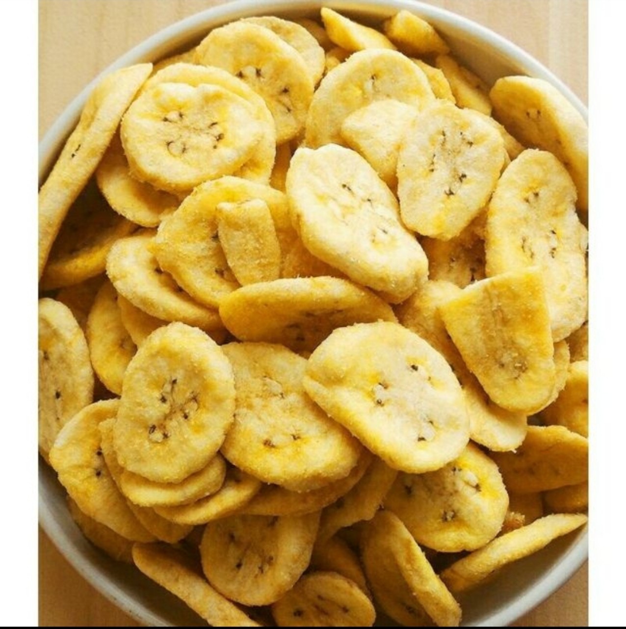 Chuối sấy 500gram nguyên miếng