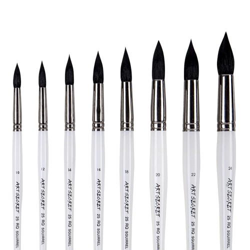 Cọ vẽ lông sóc 25 RQ