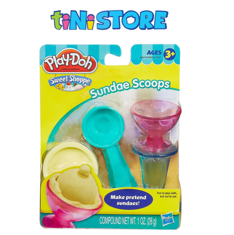 Bộ đồ chơi đất nặn dụng cụ làm kem mini Play Doh 49654