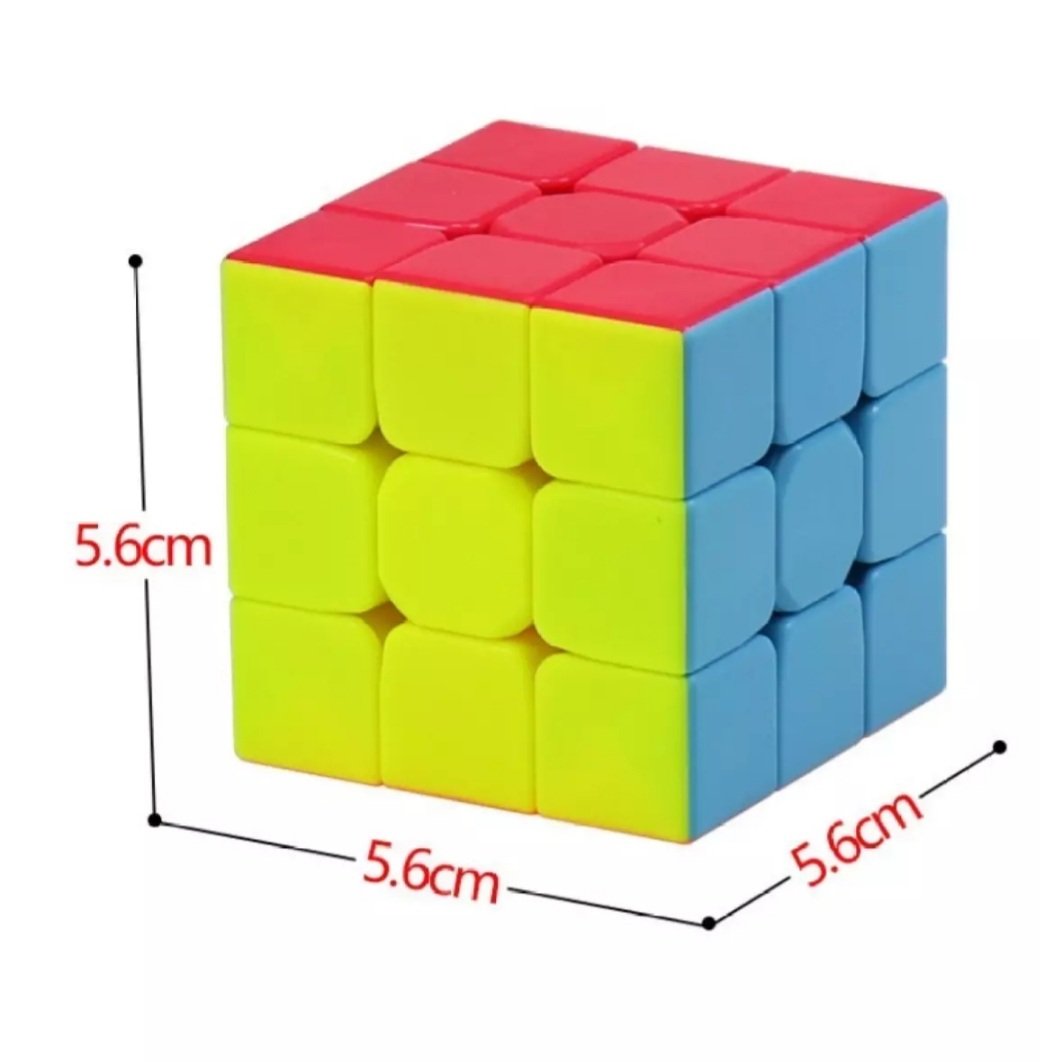 Đồ chơi Rubik 3x3x3 Siêu mượt - Rubik Magic Cube Xoay mượt - Trò Chơi Hack não