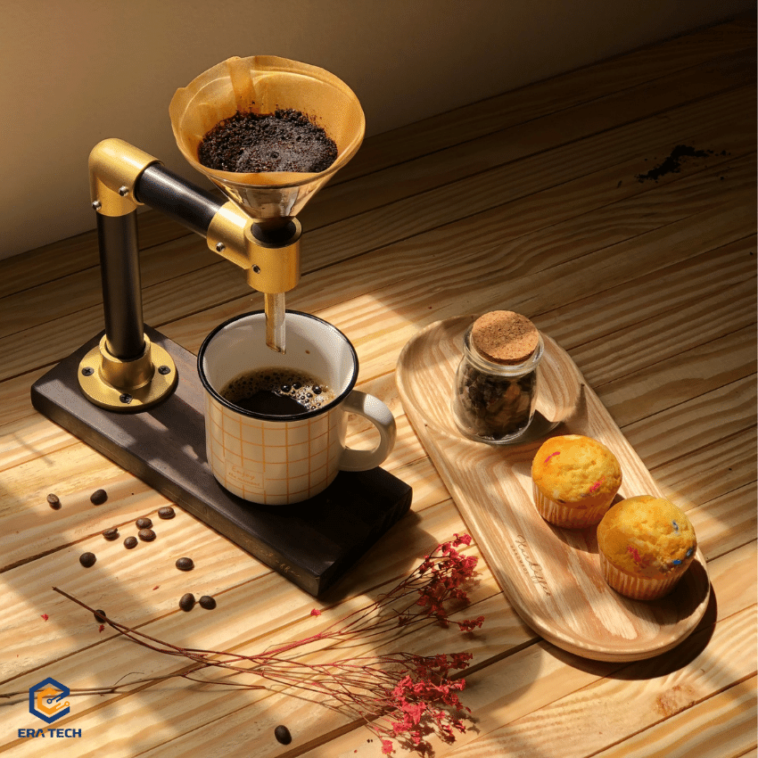 Bộ dụng cụ pha cà phê YOLO ALL NEW, pour over Hairo V60, 1 phểu.