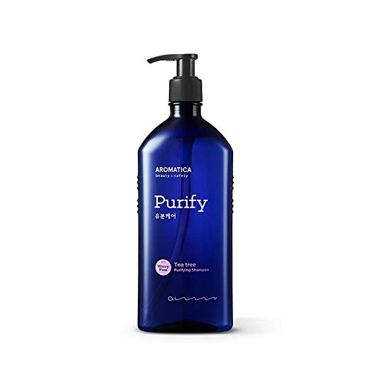 [HCM][Tóc bết dầu - da đầu nhờn] Dầu gội giảm dầu chiết xuất tràm trà Aromatica Tea Tree Purifying Shampoo 400ml