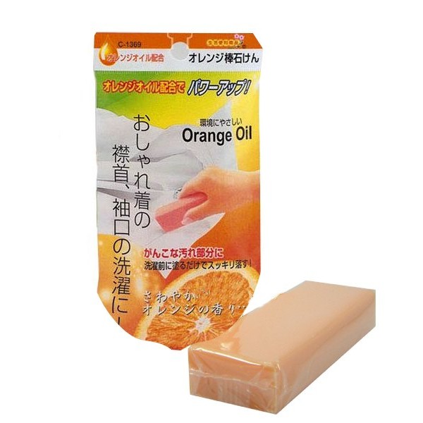 Xà phòng thanh giặt cổ áo hương cam hàng nhật