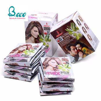 Dầu gội tạo màu tóc solbol max shine color dây 10 gói