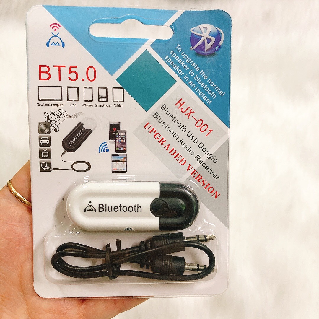 Usb bluetooth hjx-001/bt-163 tạo bluetooth cho loa & amply