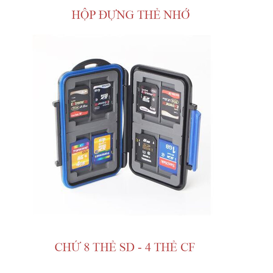 [HCM]HỘP ĐỰNG THẺ NHỚ - CÓ CHỐNG SỐC - CHỐNG THẮM NƯỚC