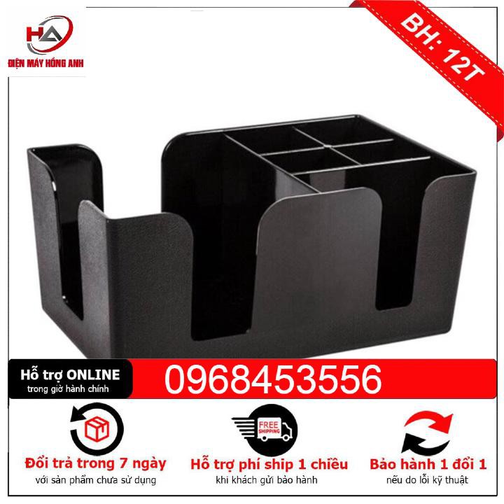 Kệ đựng ống hút, giấy ăn - Khay nhựa để ống hút giấy ăn