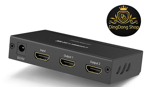 Bộ chia hdmi 1 vào 2 ra ugreen 40201