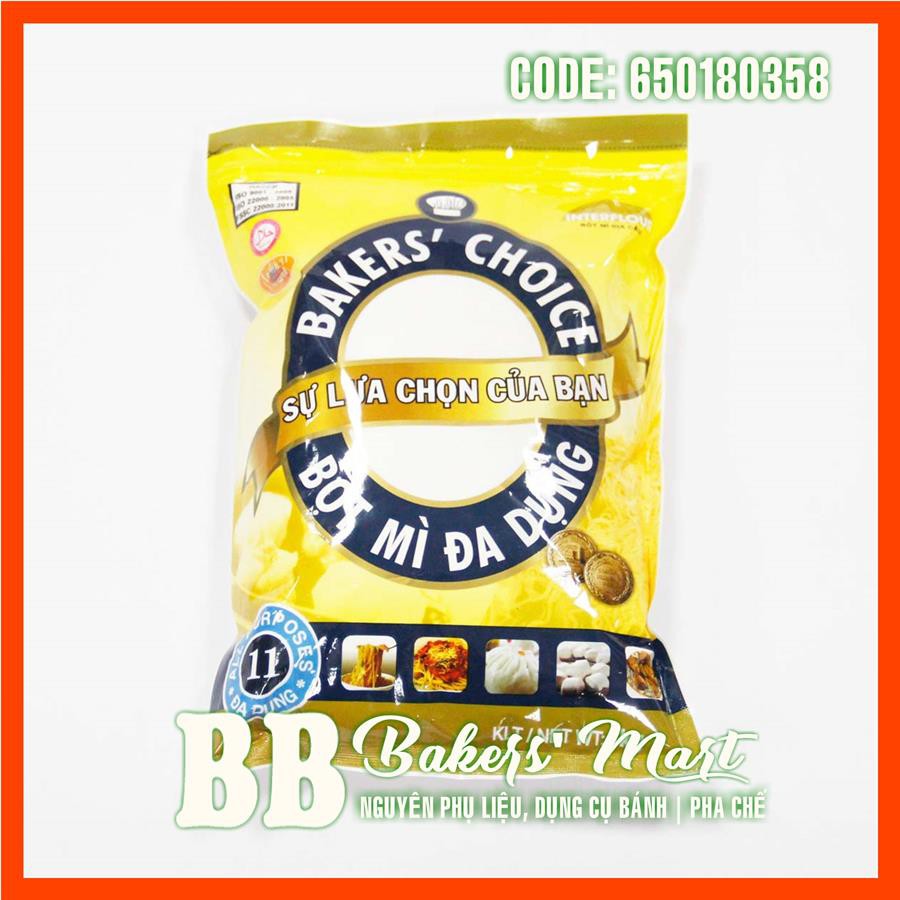 Bột mì đa dụng bakers' choice số 11 - 1kg