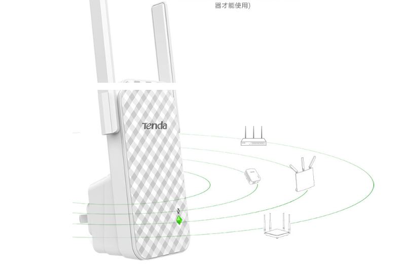 Thiết Bị Thu Sóng Wifi Rồi Phát Lại, Bộ Tiếp Nối Sóng Wifi Tenda A9, Tốc Độ 300Mbps, Thiết bị kích sóng wifi CỰC MẠNH