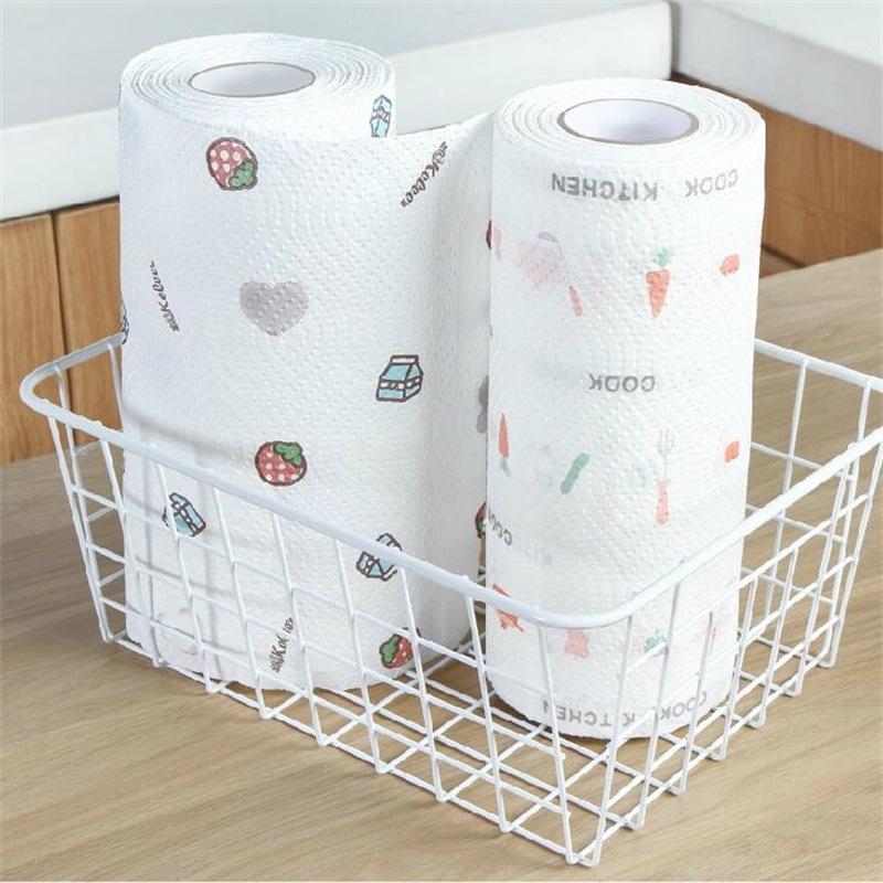 [HCM]Cuộn khăn giấy nhà bếp đa năng 80 miếng