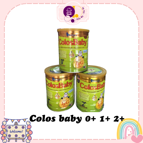 Sữa Colosbaby Gold 0+, 1+, 2+ 800g  Date mới nhất