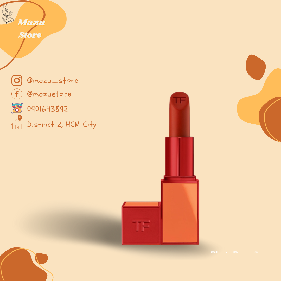 Son tomford vỏ đỏ - Màu16 Rouge Scarlet Scented