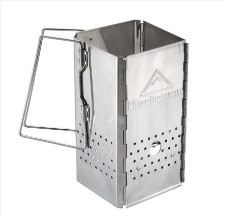 Bếp nướng kiêm mồi than gấp gọn Campingmoon MT-18