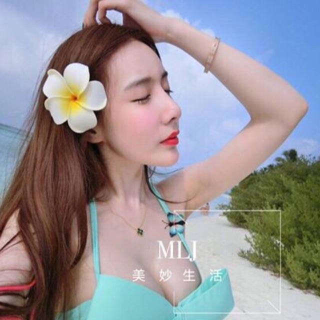Kẹp tóc hoa đại