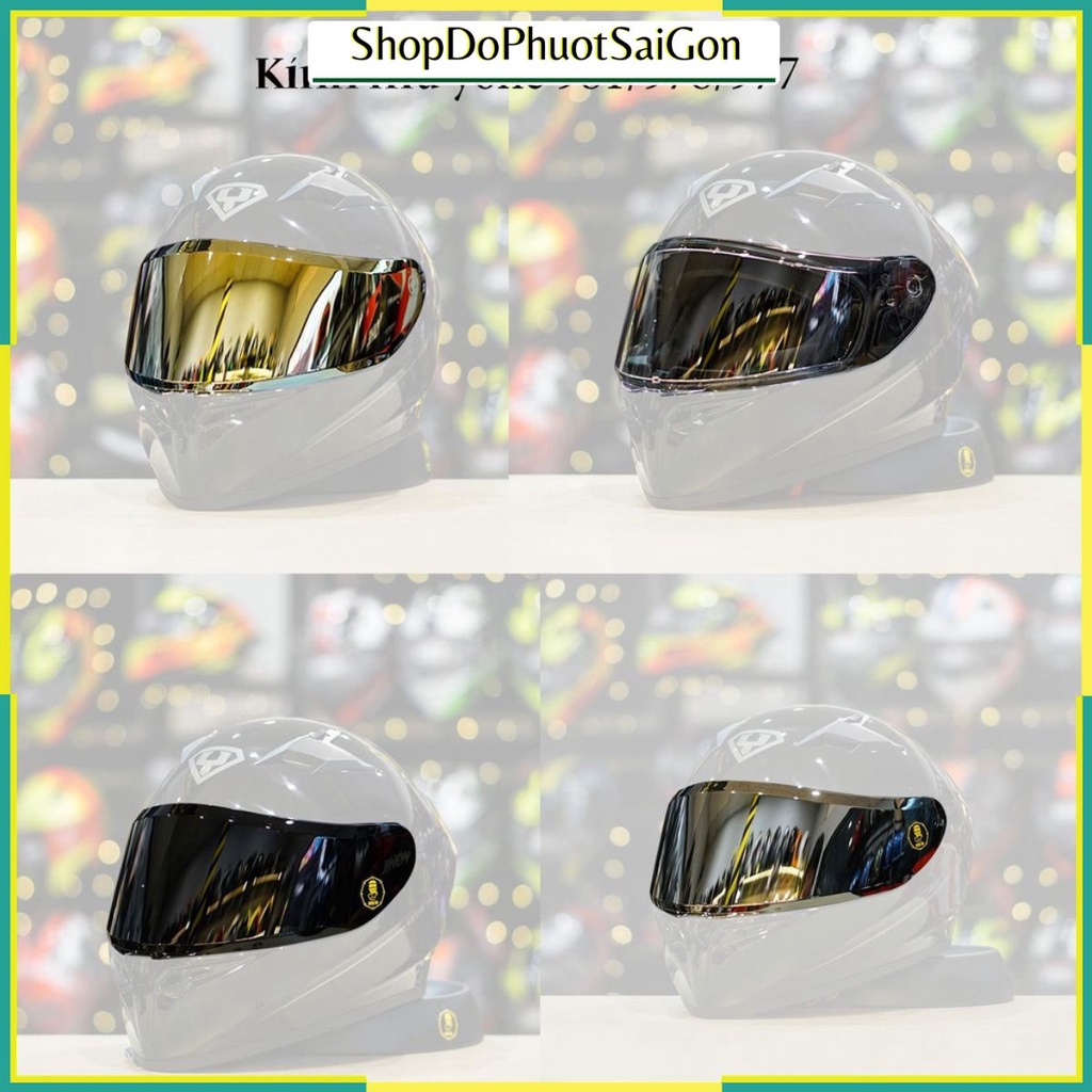 Kính mũ YOHE 981/977/978