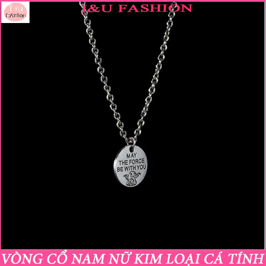 Vòng cổ dây chuyền UNISEX Nam Nữ với thông điệp Hãy mạnh mẽ lên vô cùng độc đáo và ý nghĩa , rất phù hợp làm quà tặng VC-50