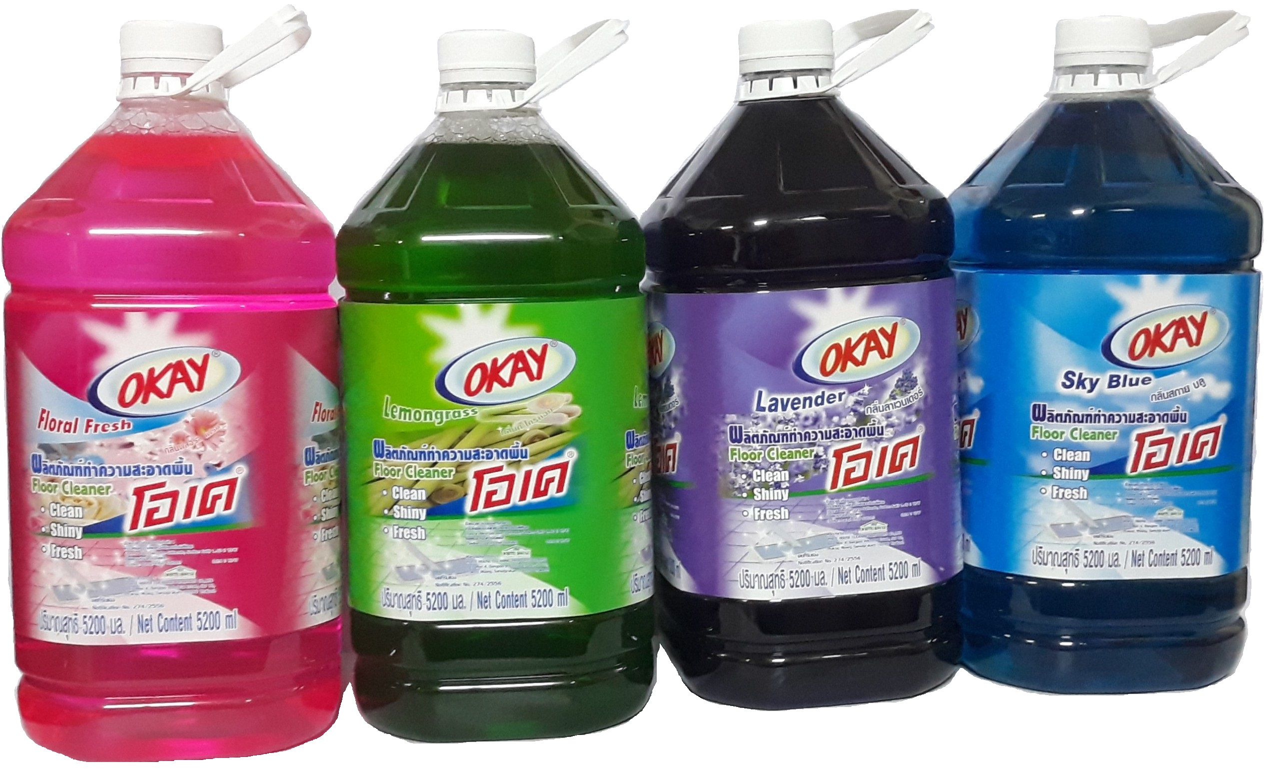 Nước lau sàn okay 5200ml